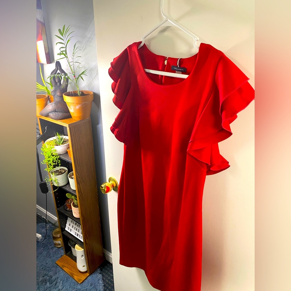 Red dress